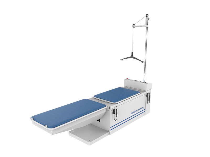 Qianjing cervical and lumbar traction table including A064